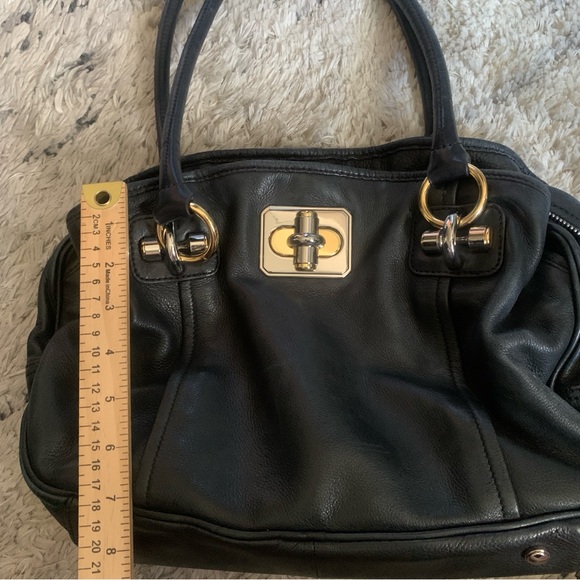 B. Makowsky large capacity slouchy genuine leather handbag - Picture 6 of 9